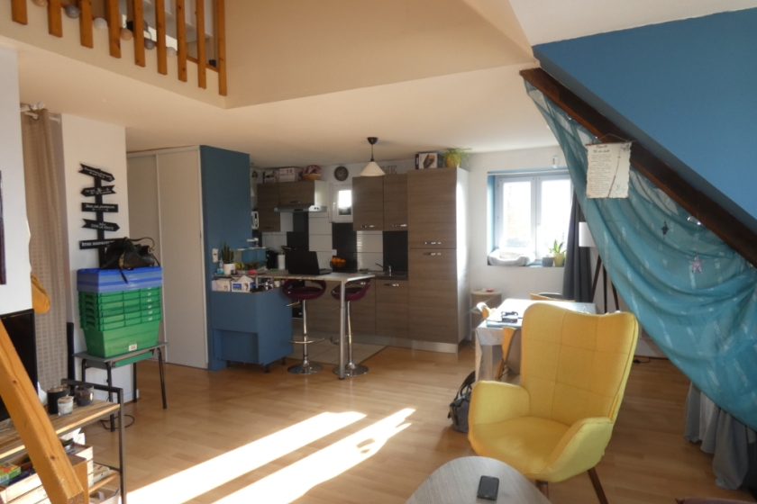Appartement T3 en duplex 57 m² à GUER - Photo 2