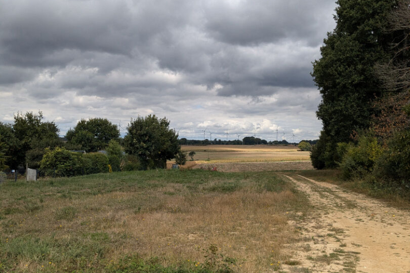 Terrain constructible 2608 m². Lanouée - Photo 8